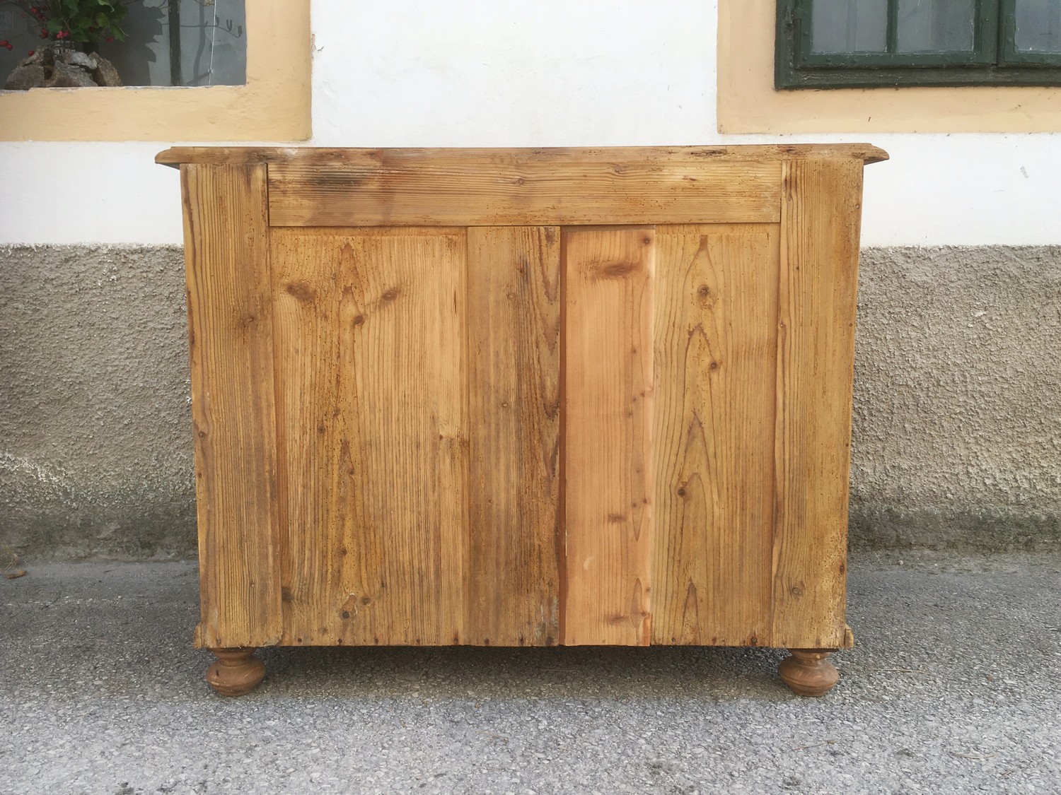 Kommode Anrichte Historismus Weichholz antik