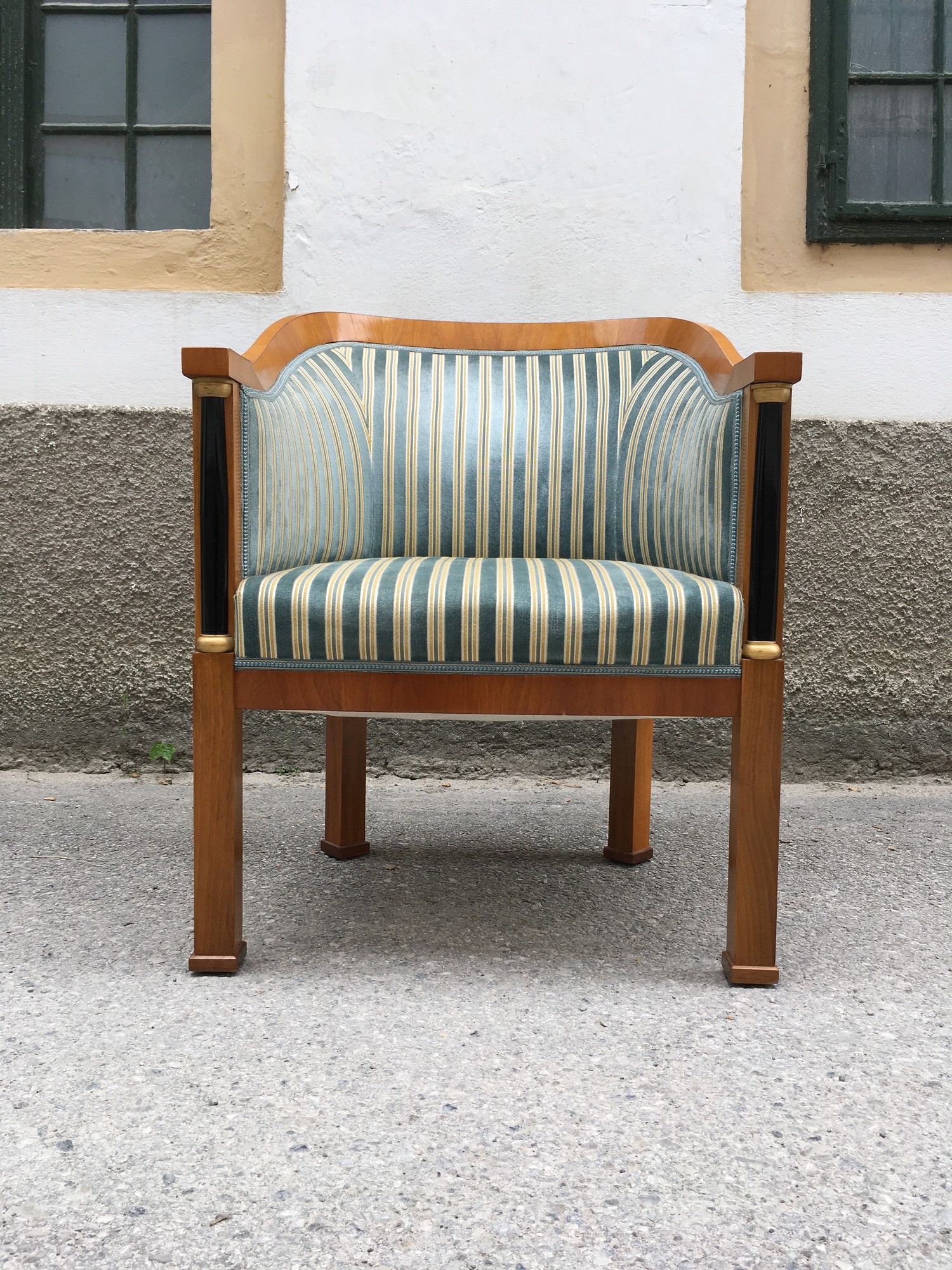 Sitzgarnitur Biedermeier Stil Sofa Tisch Sessel Sofagarnitur