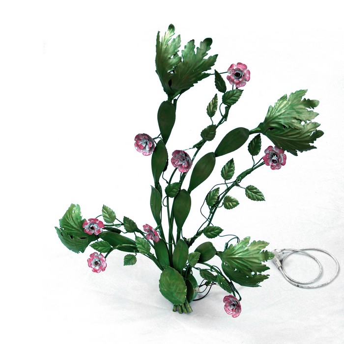 Wandleuchter floral 