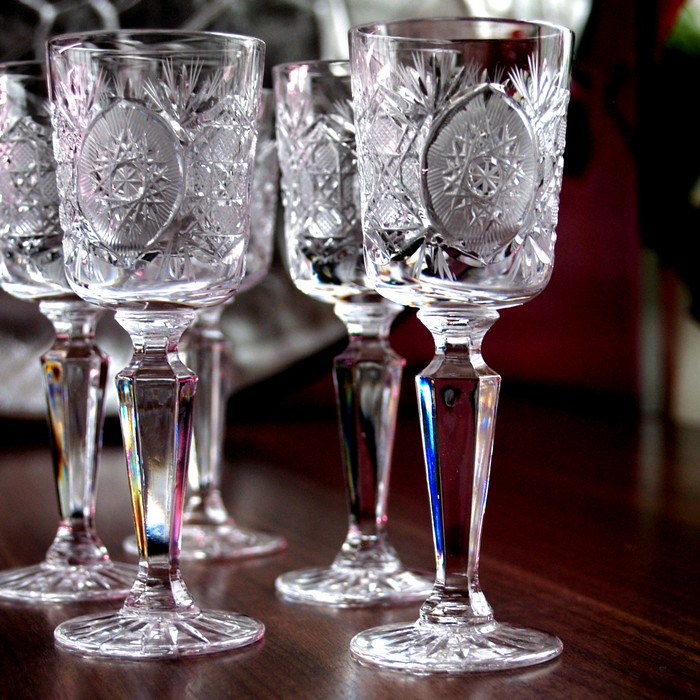 Bleikristall Likoerglas