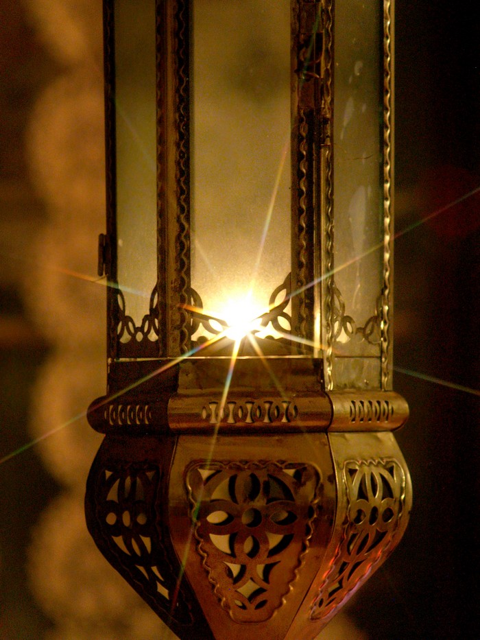 Haengelaterne silber Hängelampe silber Orient