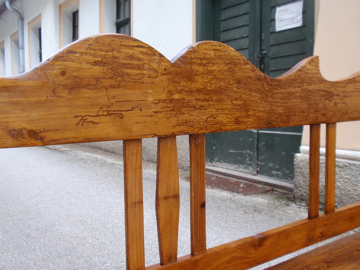 Bauernsitzbank antik