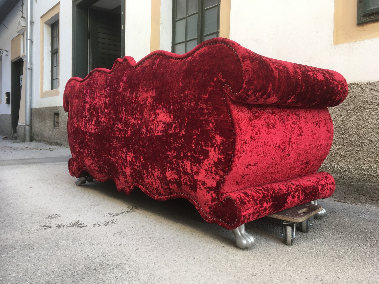 Bretz Sofa rot Emily Designmöbel Sale