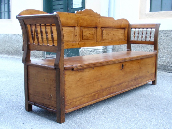 Truhenbank Weichholz