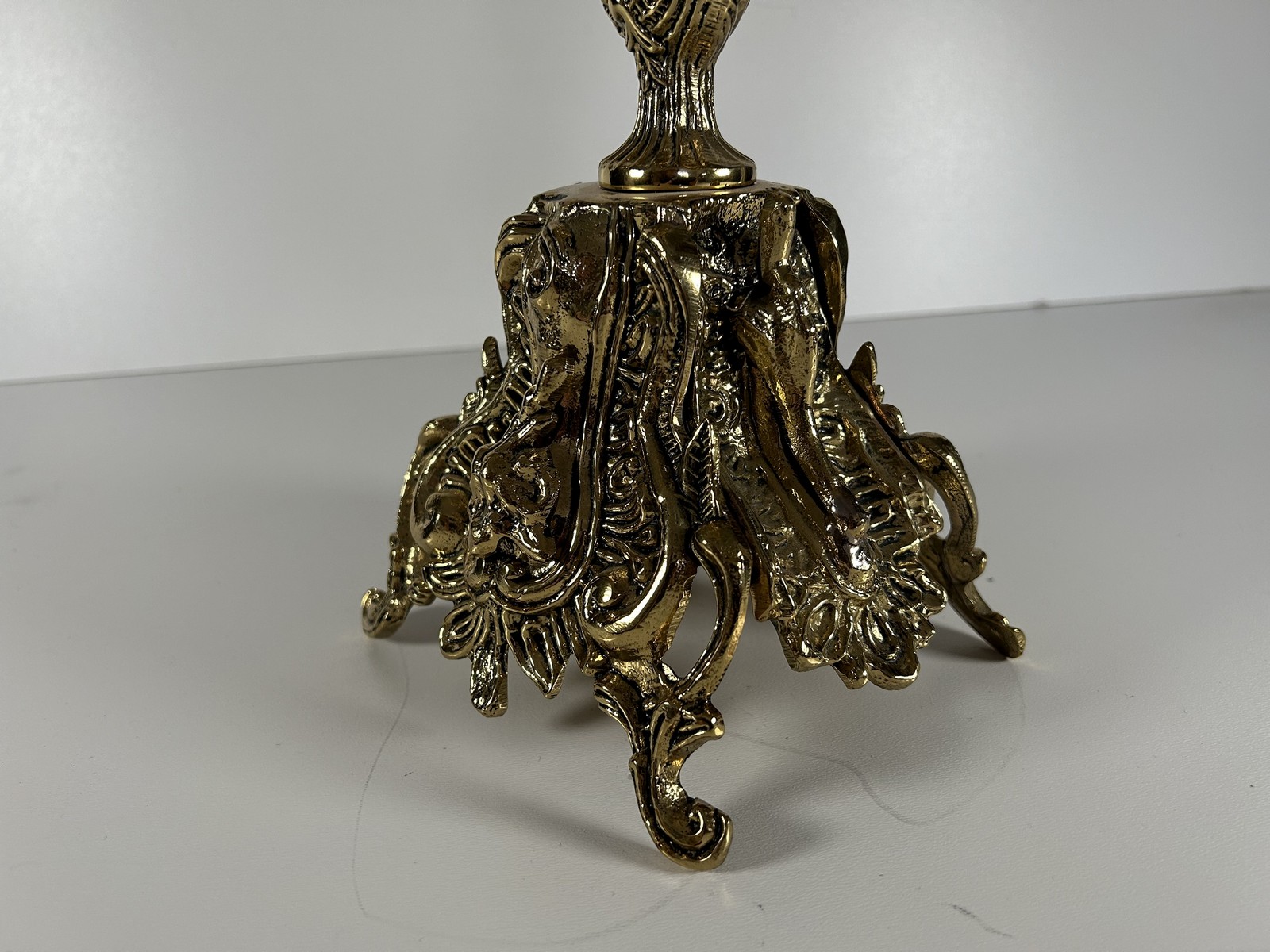 Kerzenhalter Metallguss