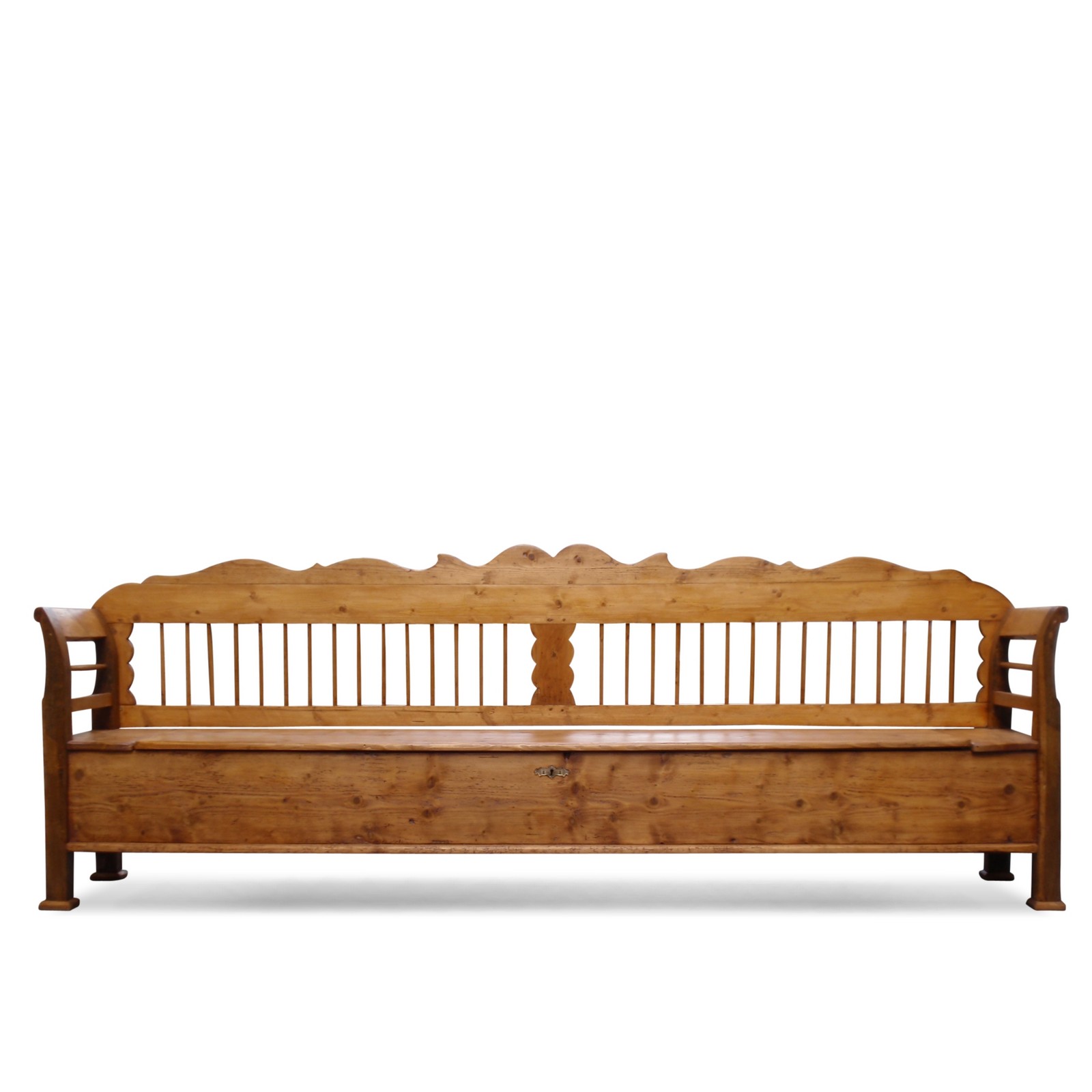 Truhenbank Küchenbank Sitzbank Landhausstil Sitztruhe groß antik Truhenbank antik