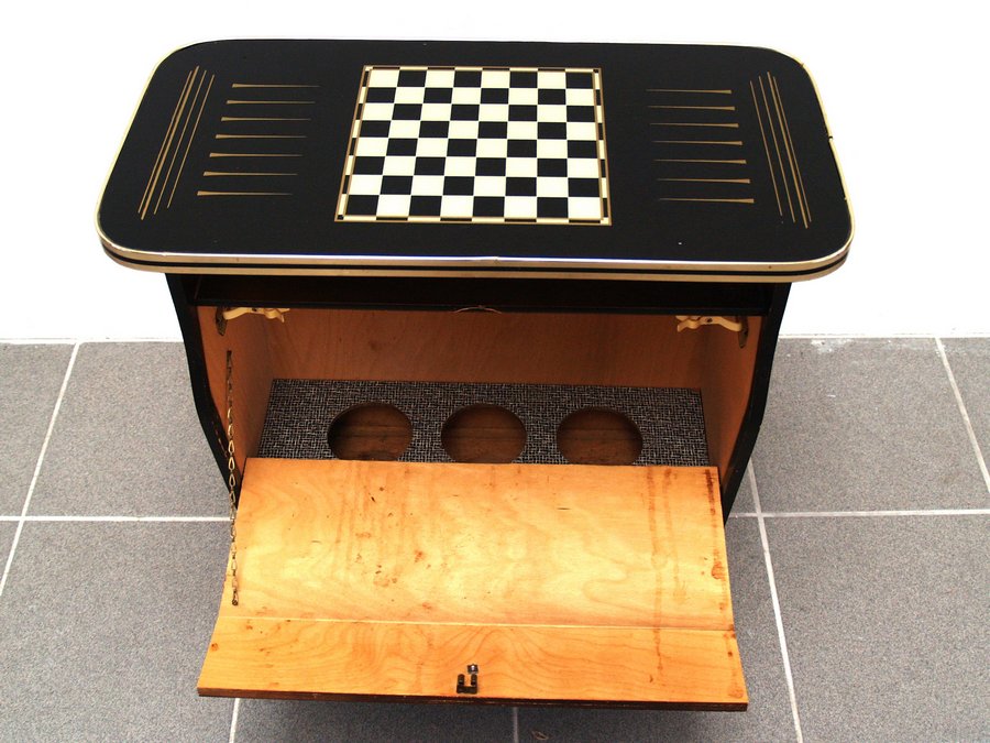 Servierwagen Rockabilly Vintage