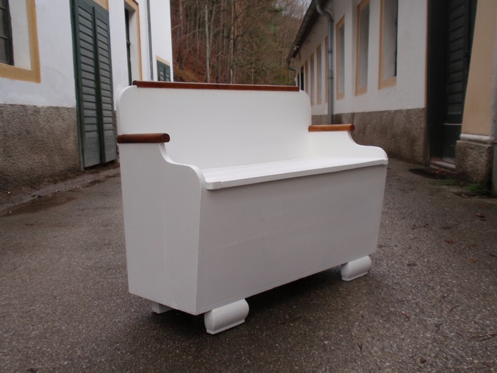 Truhenbank Shabby Chic