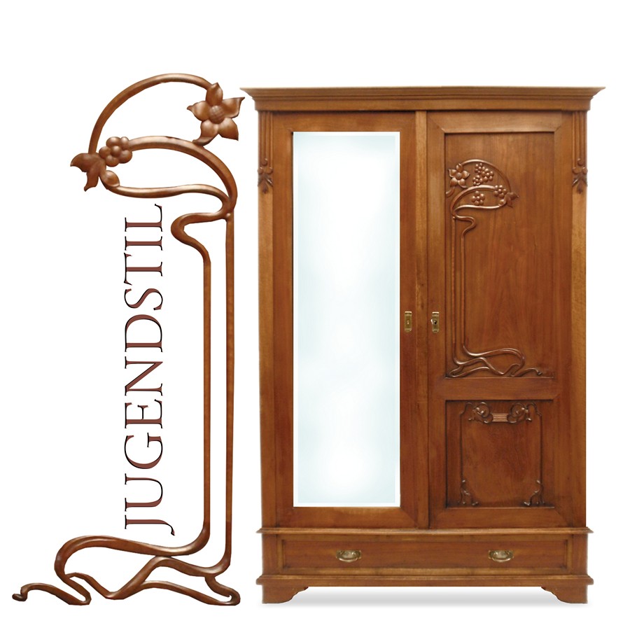 Jugendstil Schrank