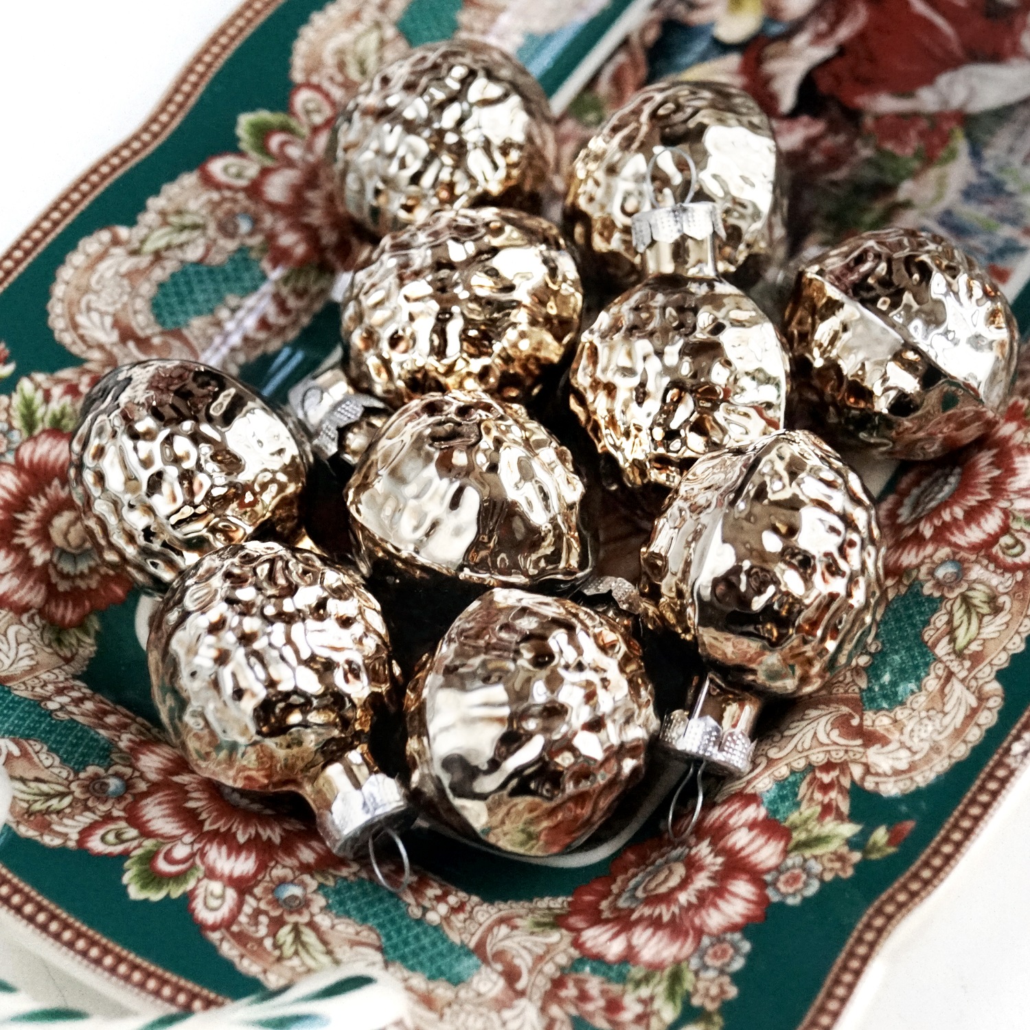 Christbaumschmuck Nüsse Weihnachten Nuss Glas Weihnachtsbaumschmuck