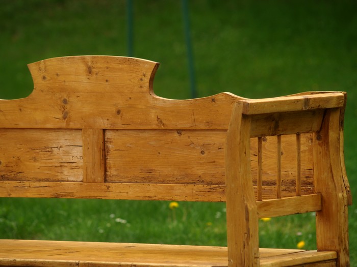 Sitztruhe Holz