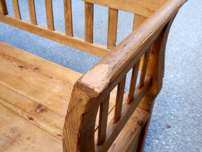 Kuechensitzbank Weichholz