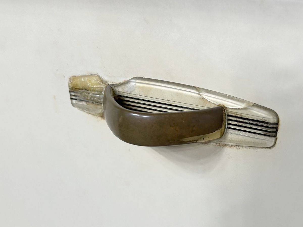 Vintage 60s Küchenschrankgriffe