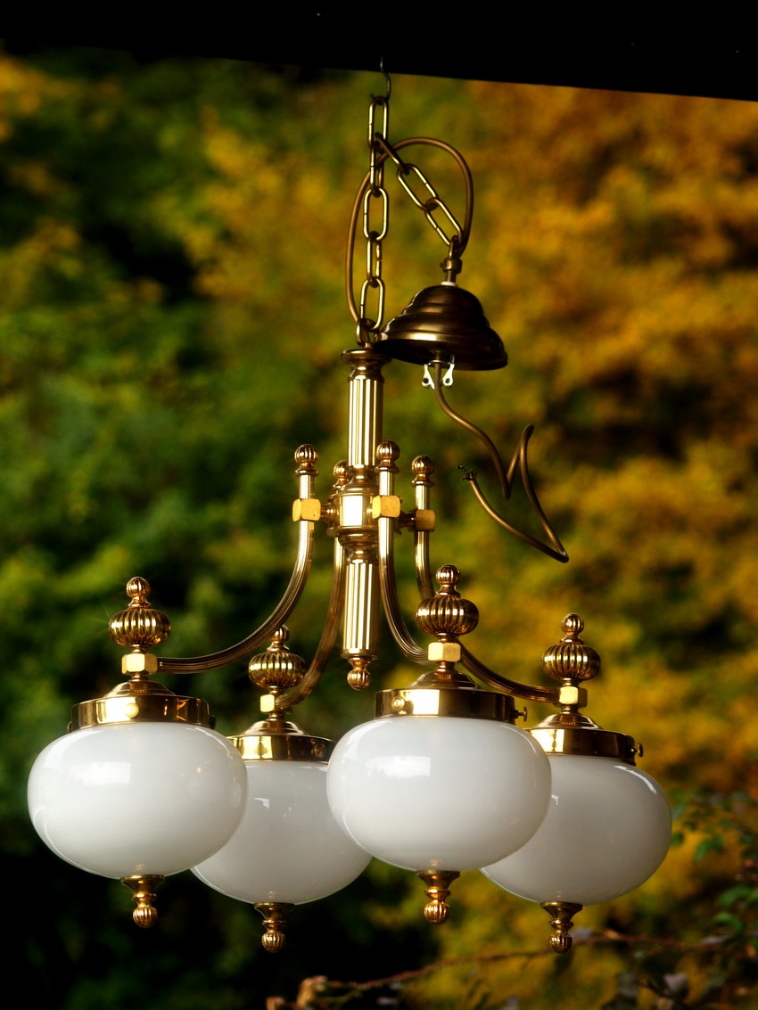 Orion Luster Messing Glas