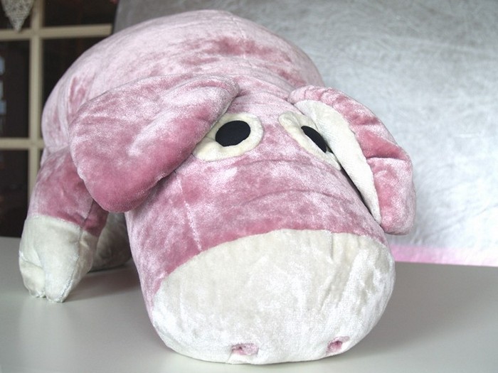 Bretz Schwein Kissen rosa