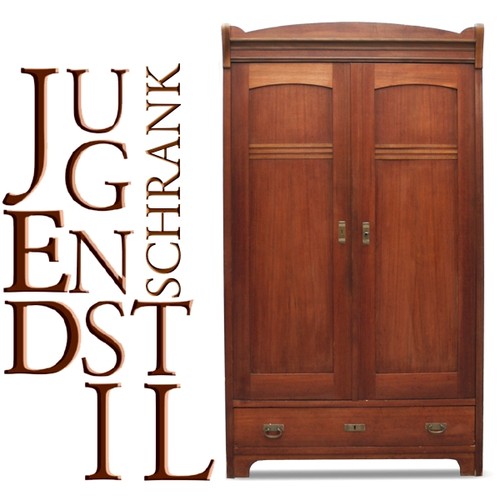 Jugendstil Kleiderschrank