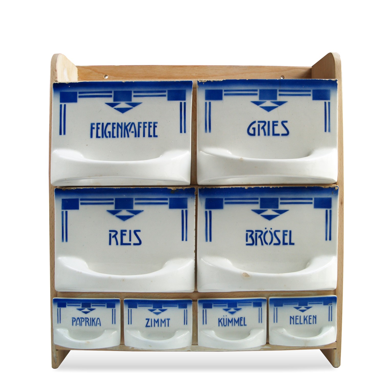 Schüttenregal Wilhelmsburger Gewürzregal Wandregal Schuettenregal antik