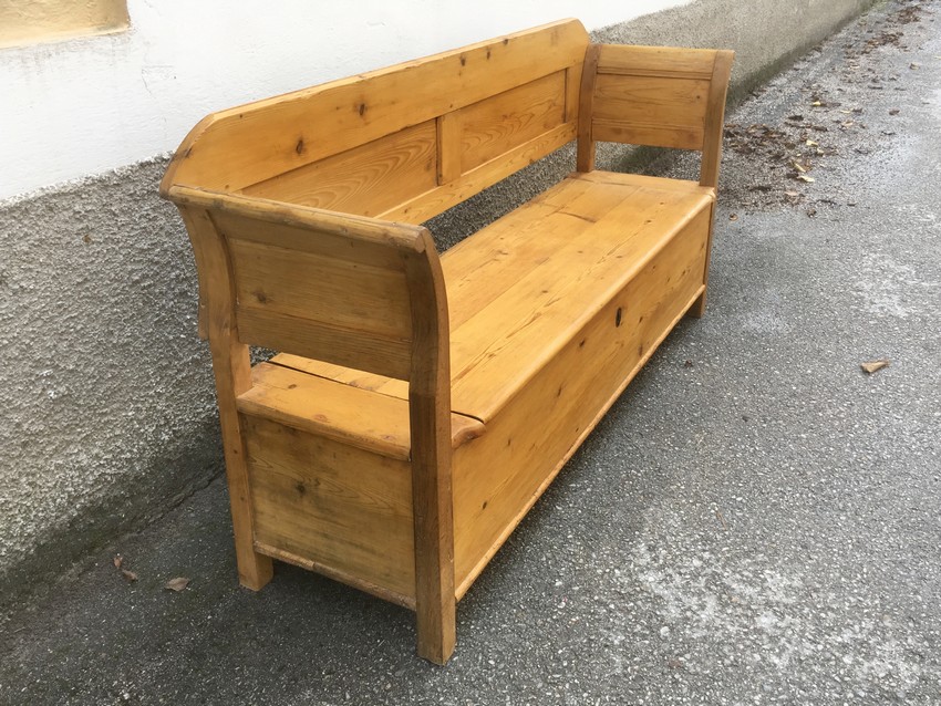 Truhenbank Weichholz