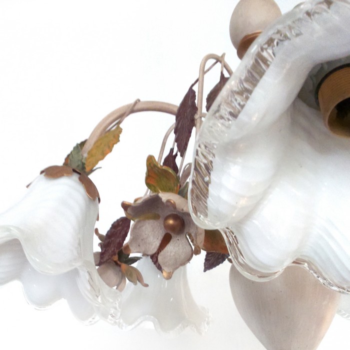 Luster Blattwerk Blueten