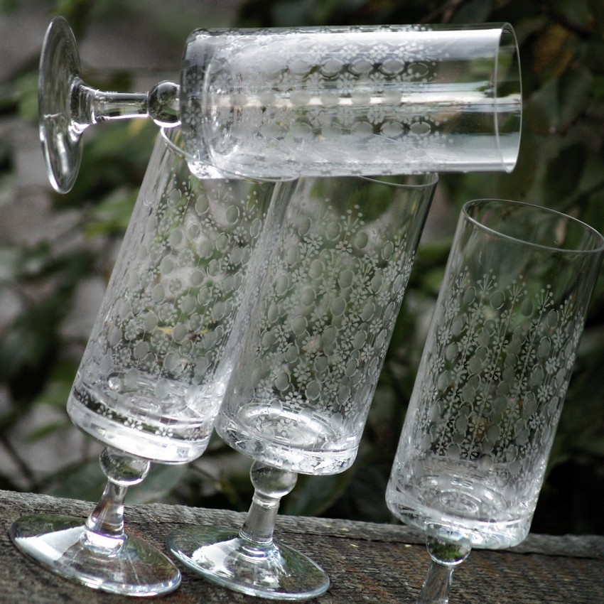 Rosenthal Gläser Romanze Vintage Sekt