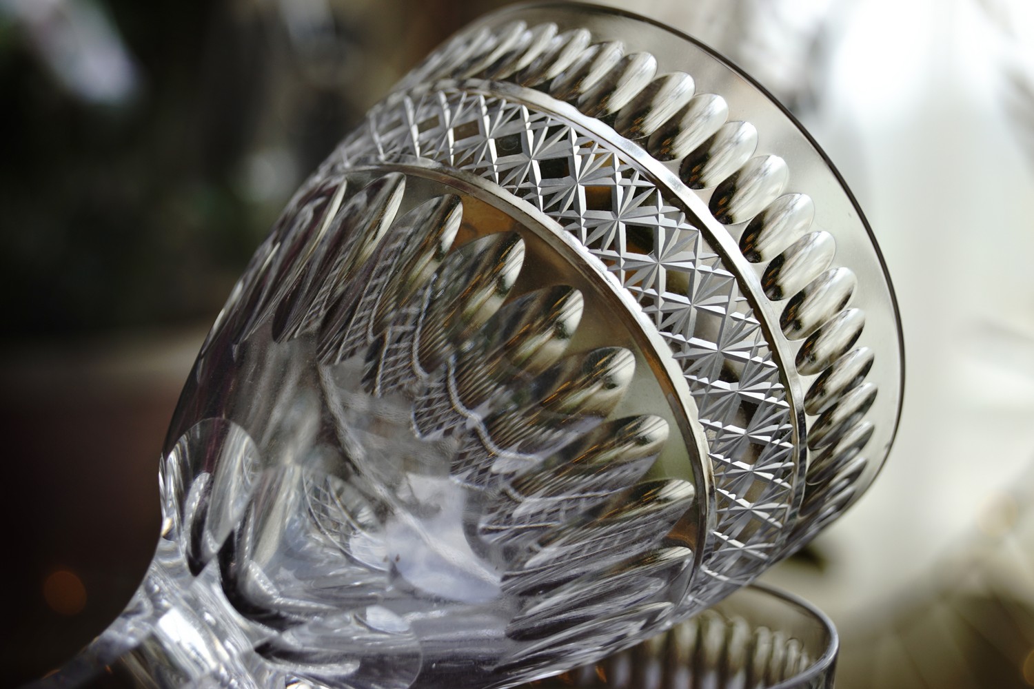 Bleikristall Weingläser Vintage wie neu