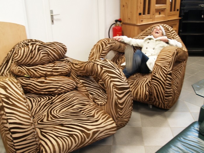 Bretz Stuhl Slow Rider rot