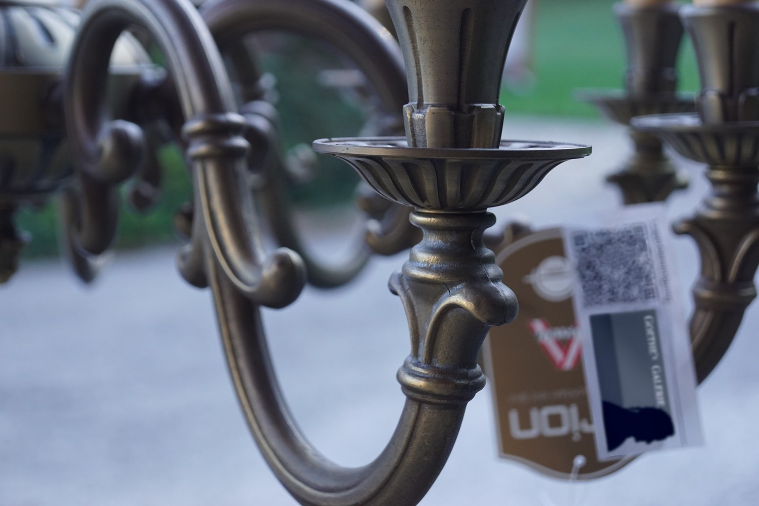 Großer Kronleuchter Barockstil 10-flmg Ausstellungsstück Orion Vienna Antiquestyle Ceiling handmade artisan Design messing bronze guss