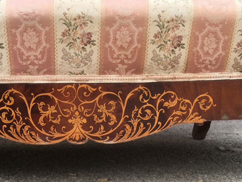 Sofa gepolstert antik