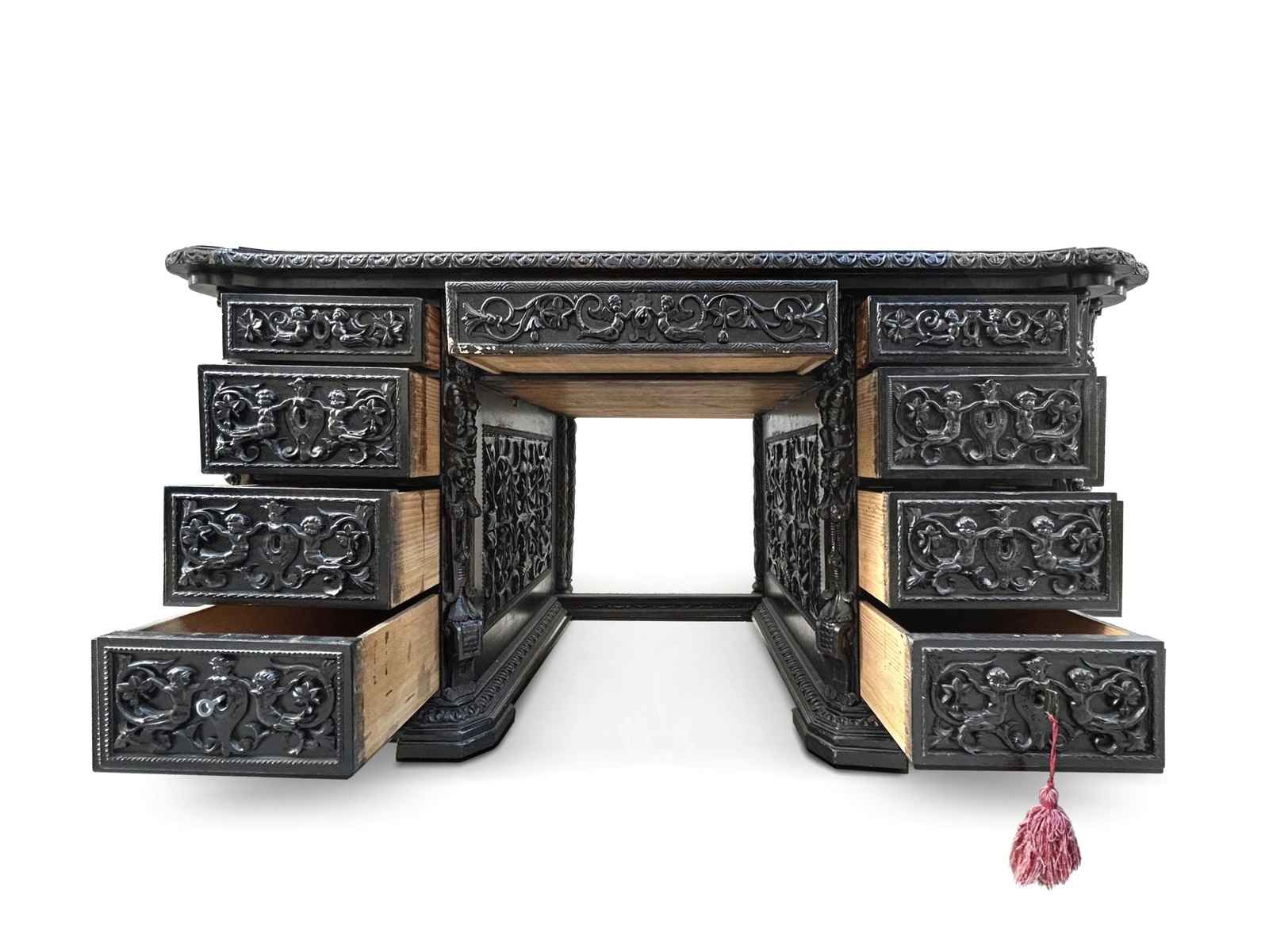 Antiquität Renaissance Schreibtisch antik Barock Möbelshop