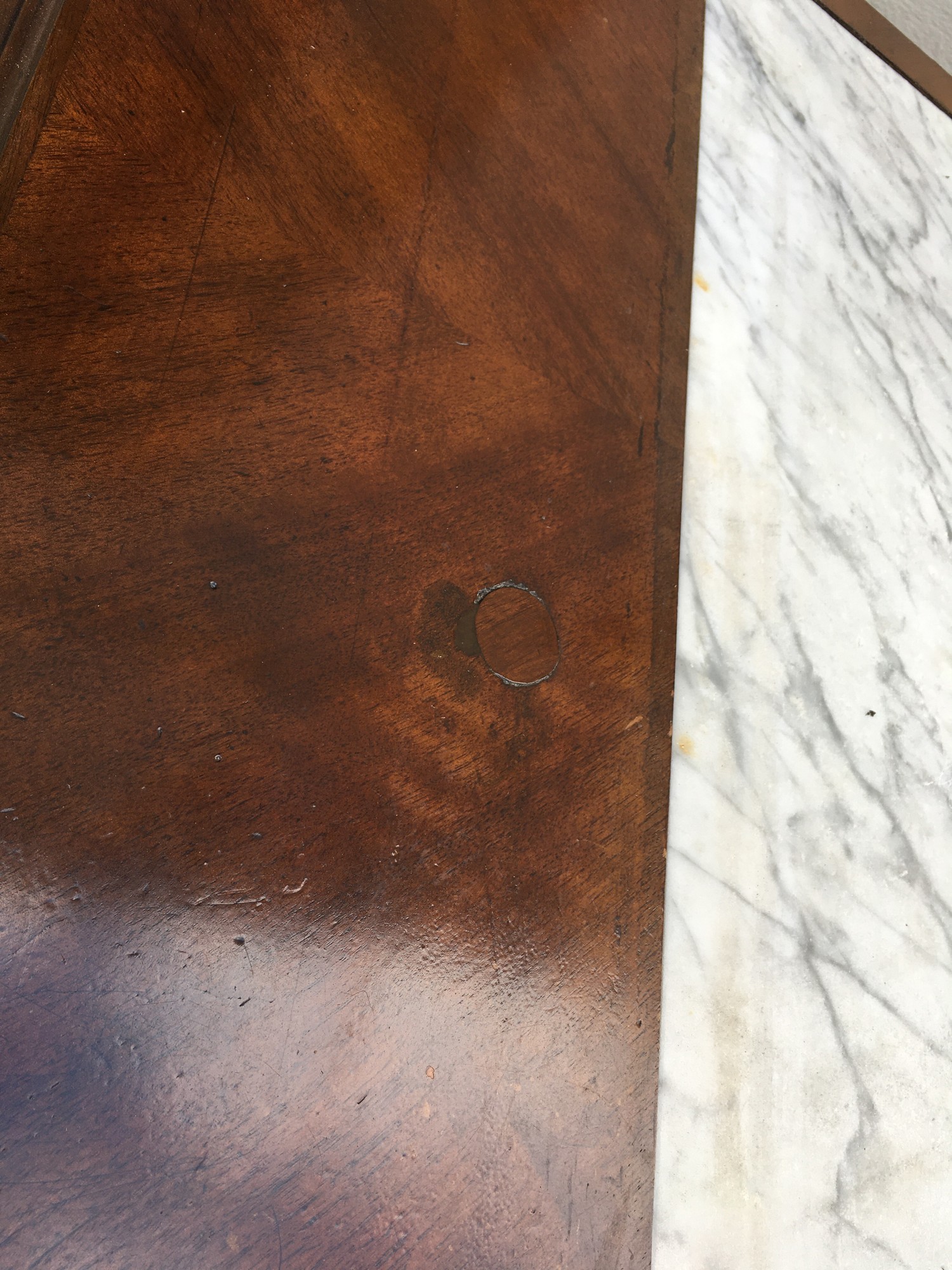 Nussholzfurnier Kommode