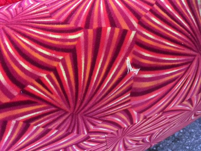 Bretz Sofa Stoff rot Starburst