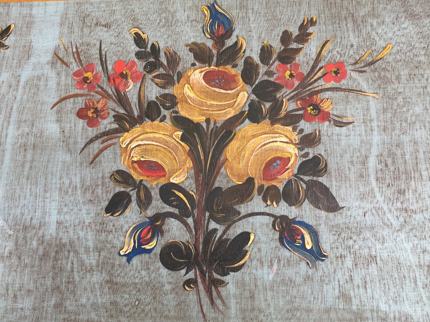 Kommode Ladenkommode Bauernkommode bemalt Bauernmalerei