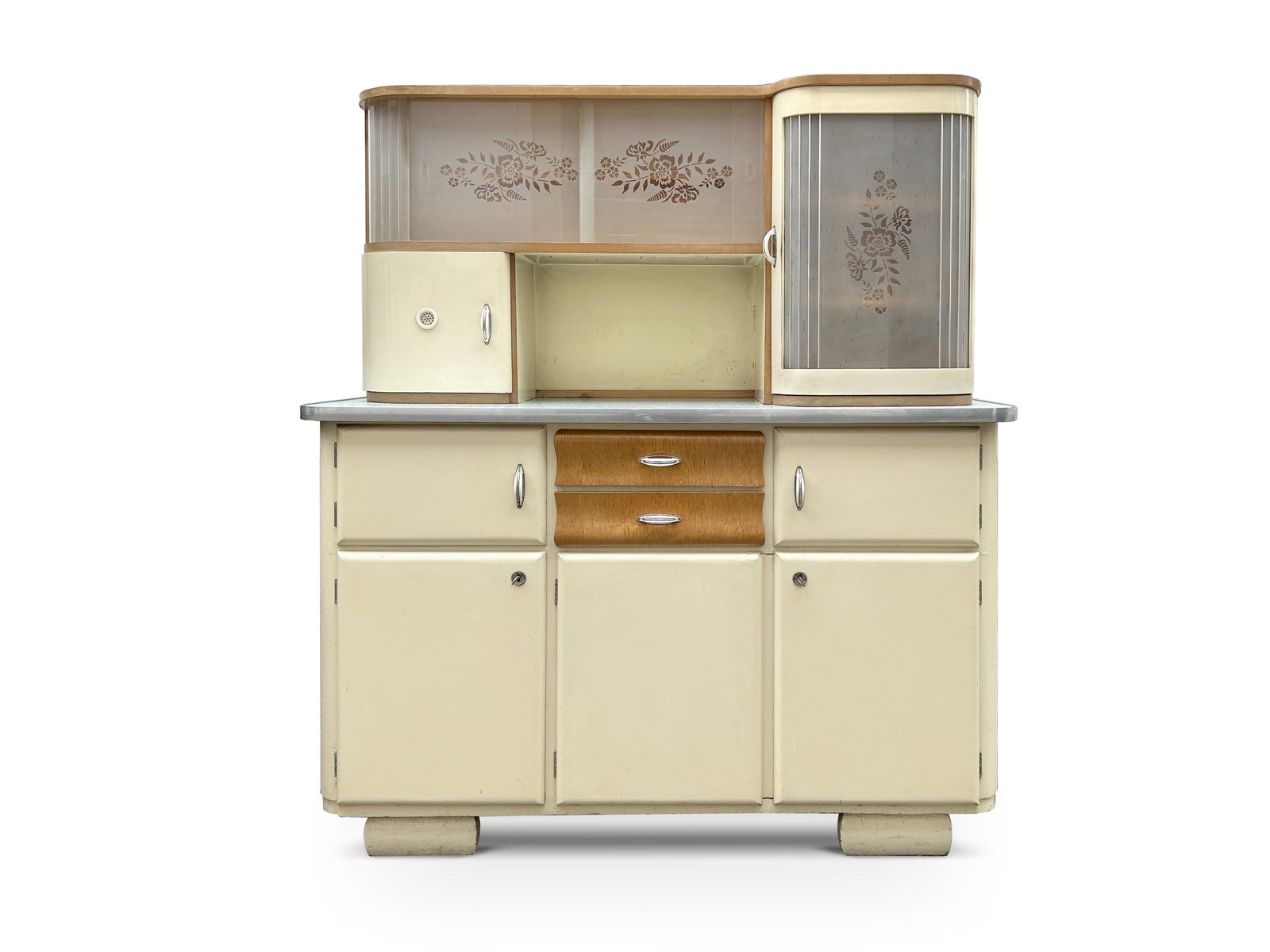 Vintage Küchenschrank antike Omas Kredenz - bezaubernde Schönheit! Vintage Küchenschrank antike Omas Kredenz