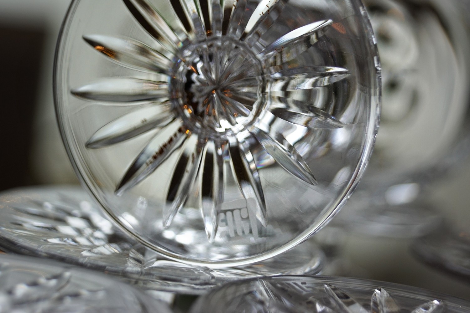 Bleikristallgläser Likör Gläser Kristall Riedel Süßwein