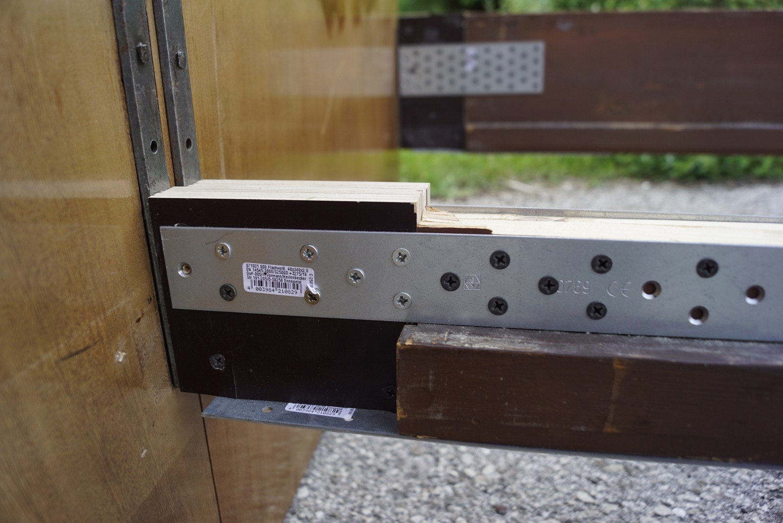 Bettrahmen Barockstil antik Doppelbett vintage