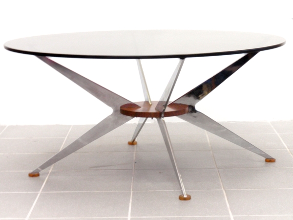 alter Spaceage Couchtisch