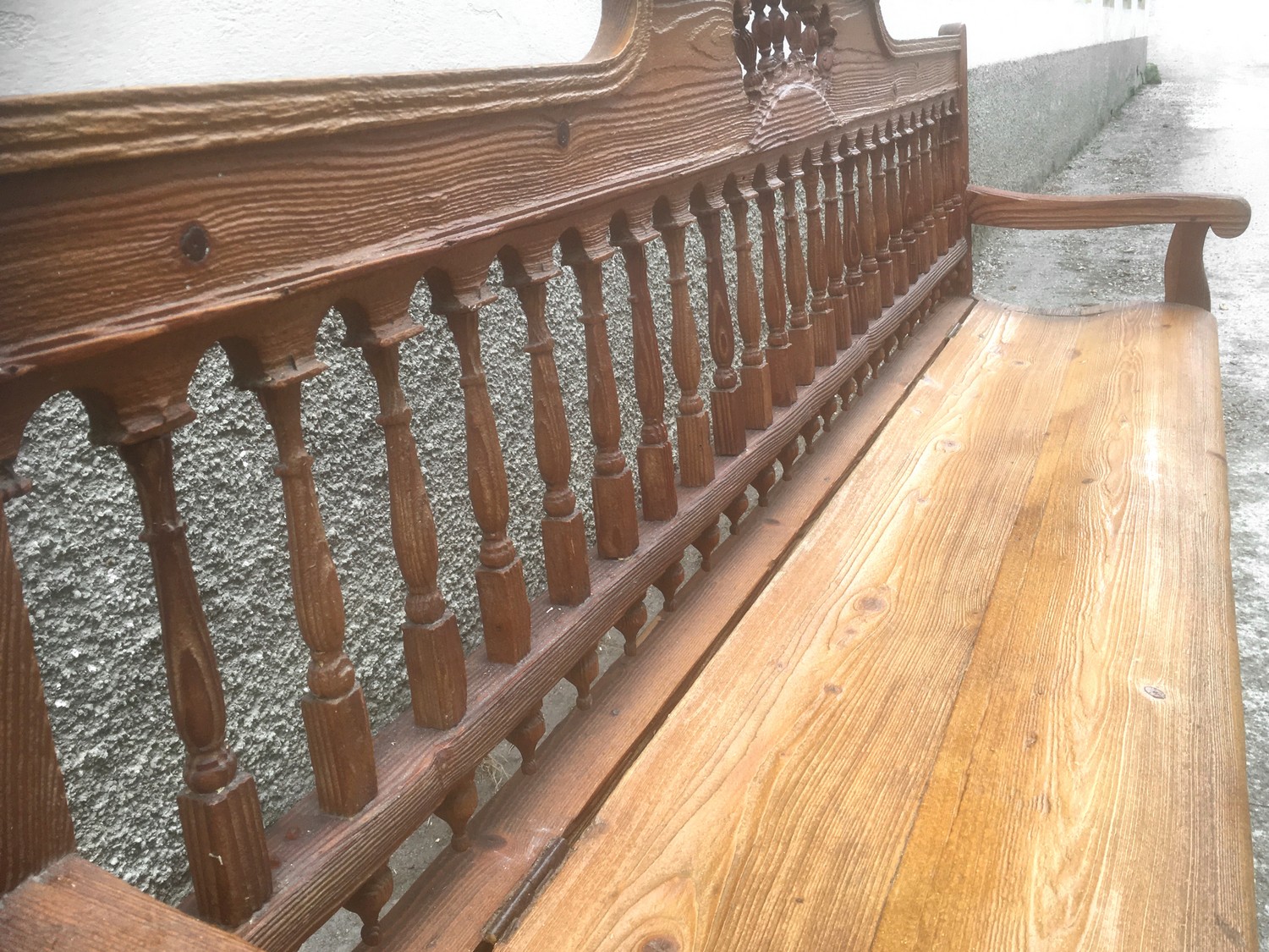 Küchensitzbank antik Truhenbank Truhensitzbank Landhausstil Küchenbank