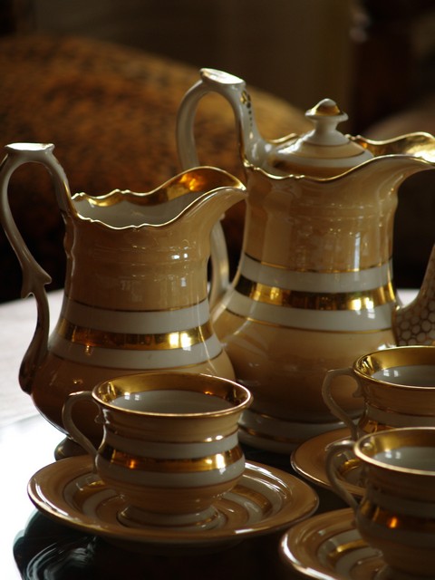 Biedermeier Kaffee Set