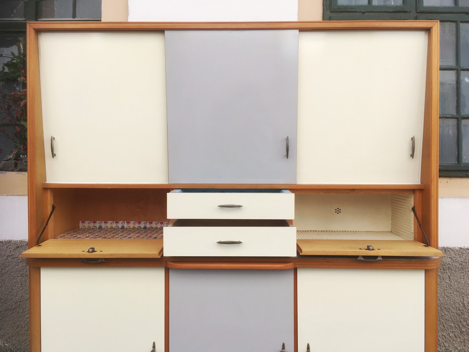 Retro Küche Schrank antik 50er 60er-Jahre