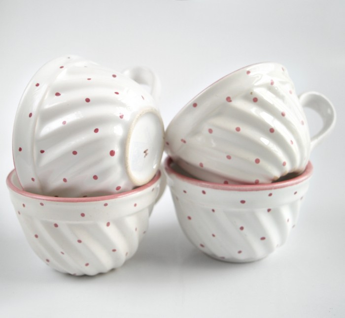 Gmundner Kaffeetassen Guglhupf rosa