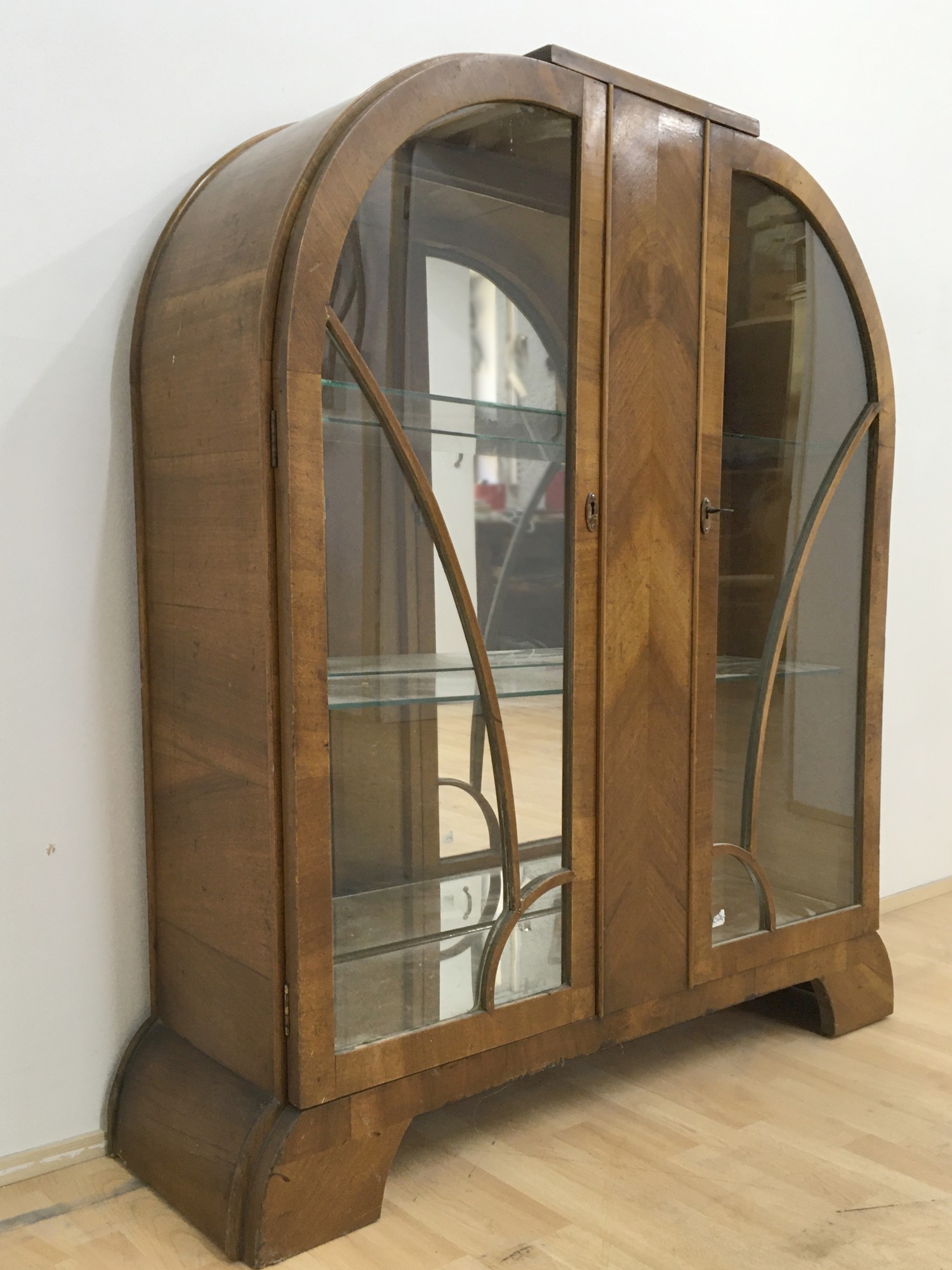 Vitrinenschrank Art deco