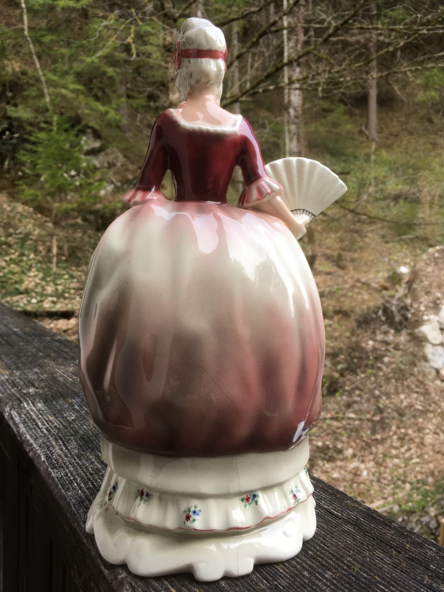Keramos Figur Sophie aus der Oper "Der Rosenkavalier" Austrian Ceramic