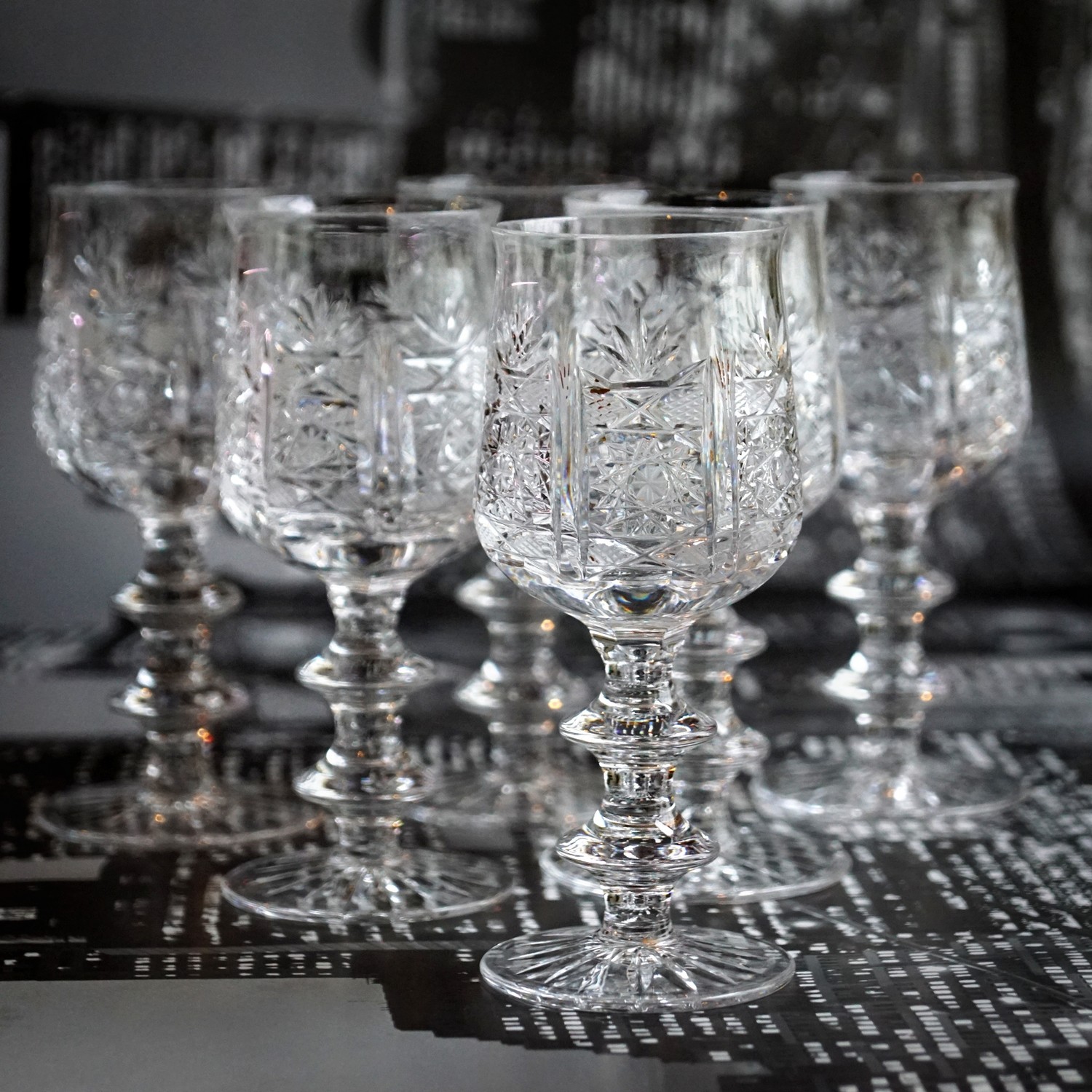 Bleikristallgläser Likör Gläser Kristall Riedel Süßwein