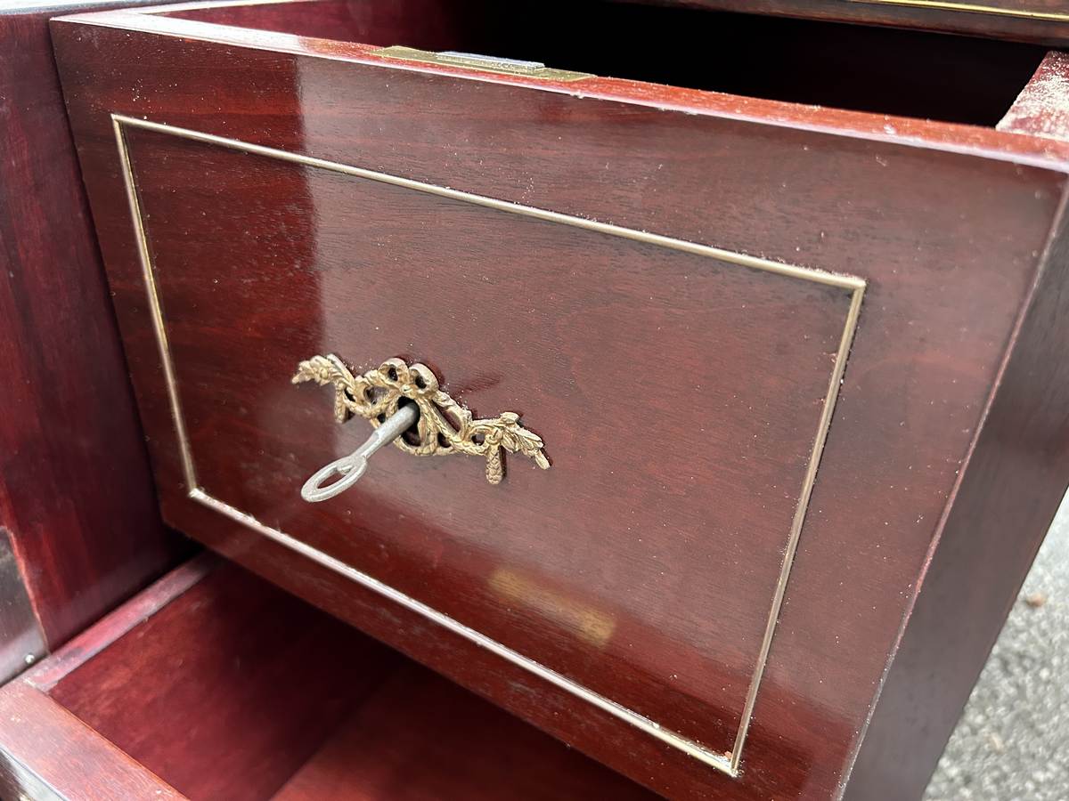 Schreibtisch Lade Mahagonie