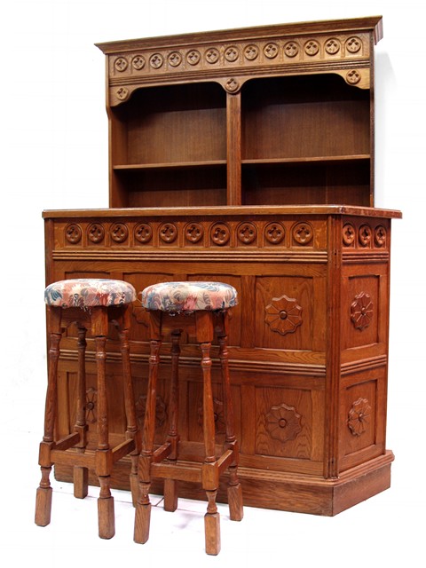 Holz Bar Barmöbel Tresen