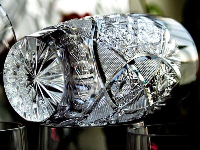 Bleikristall Saftglas