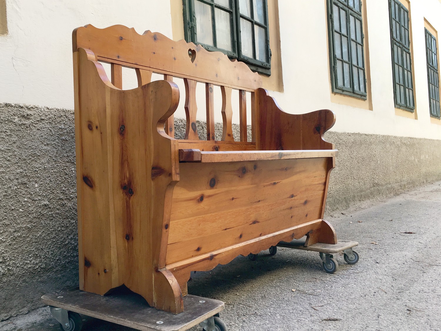 Zirbe Kuechenbank Vintage