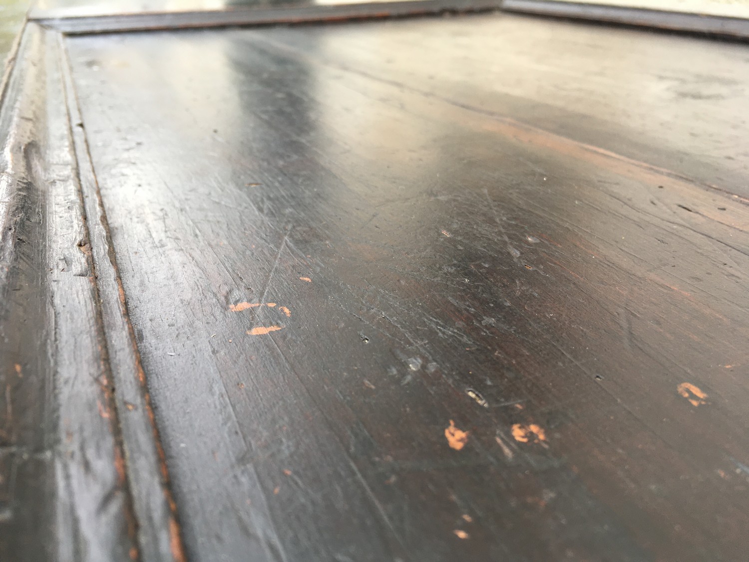 Herrschaftliche Truhe Kommode antik Zirbe massiv ca. 1700 - 1750 restauriert