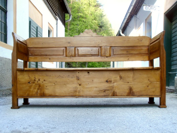 Weichholz Kuechenbank