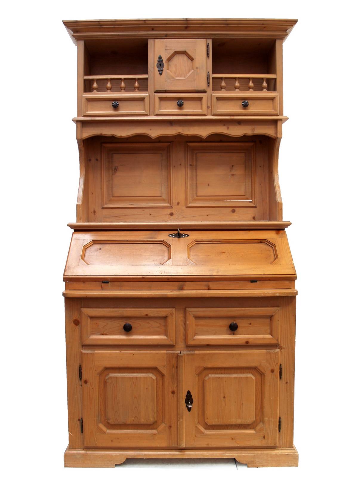 Landhaus Sekretär Schreibtisch Küchenschrank provinziell 20. Jhdt.